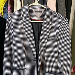 Tommy Hilfiger Gingham Blazer